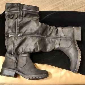 Sz 8 womens boots 16" shaft